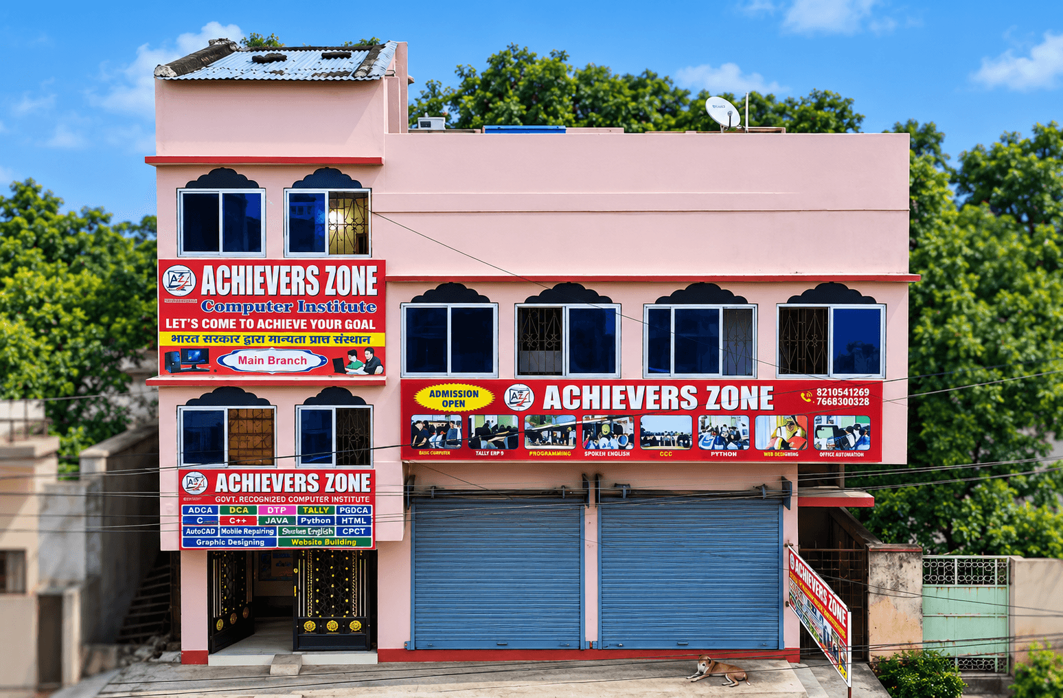 Achievers Zone institute building